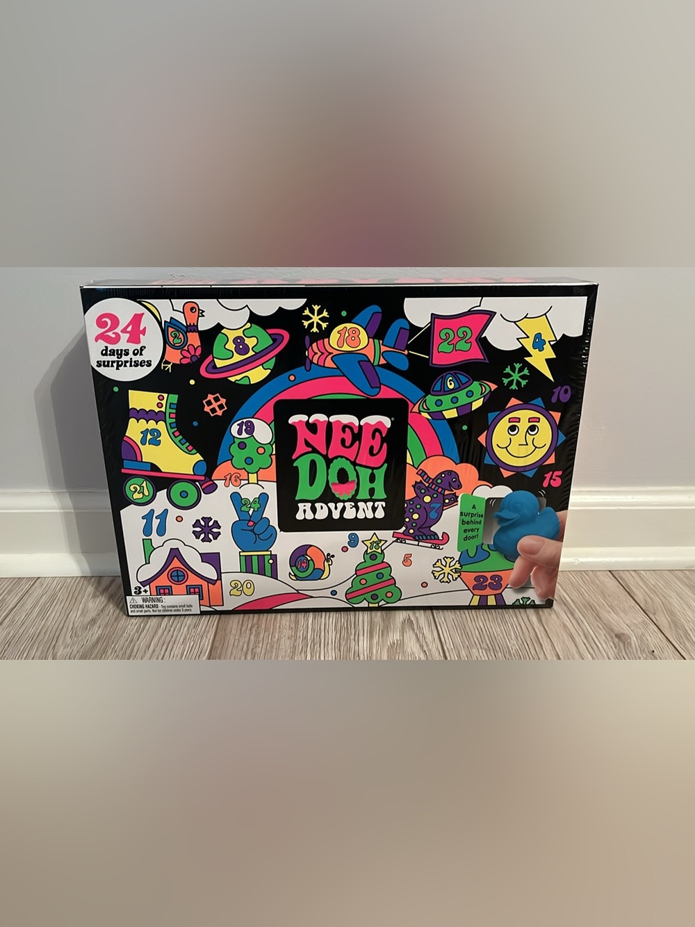 New Sealed Authentic Nee Doh Advent 24-Day Calendar